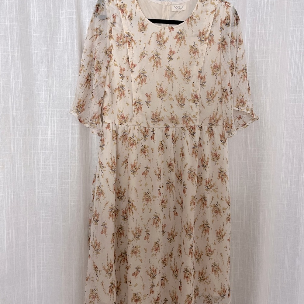 Mama Floral Nursing Dress